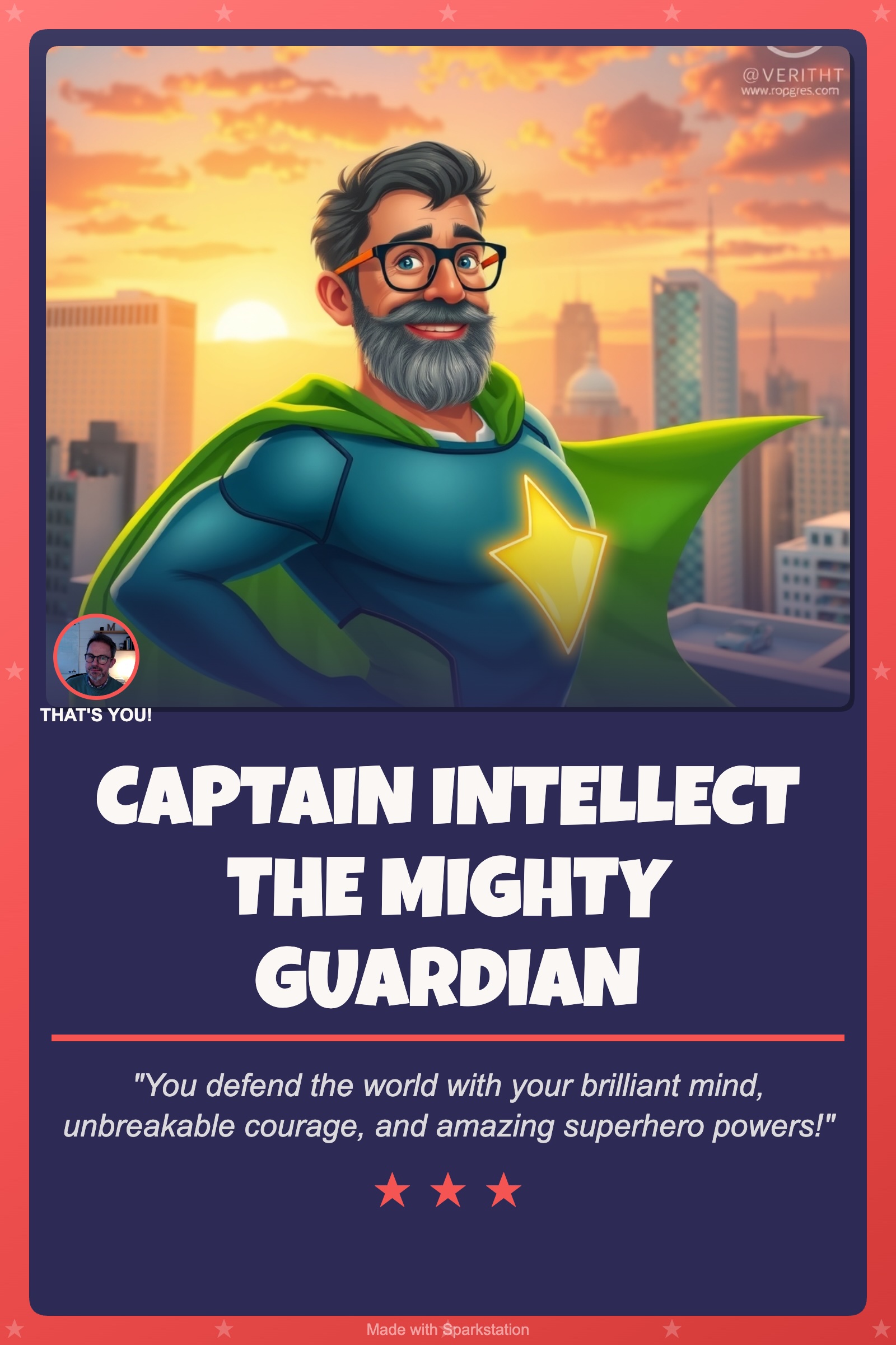 Example adventure card