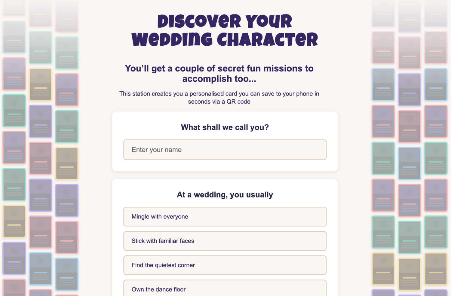 Wedding Character demo